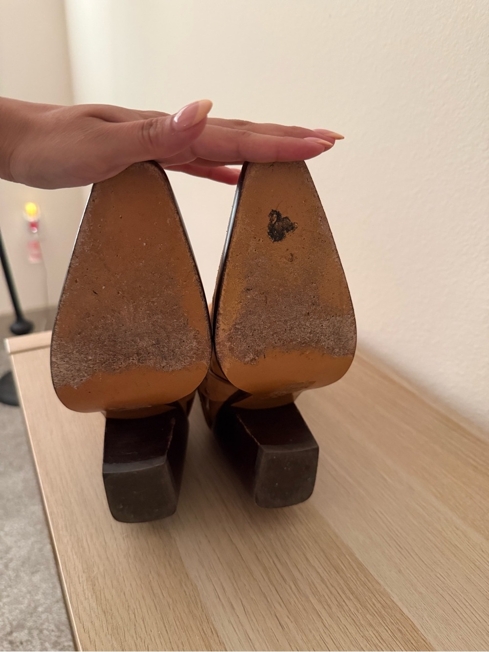 rag & bone Cognac Suede Ring-Detail Ankle Boots - Picture 5 of 6